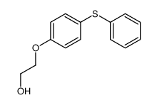 2-(4-phenylsulfanylphenoxy)ethanol结构式
