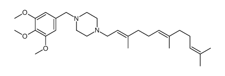 1-(3,4,5-Trimethoxybenzyl)-4-(3,7,11-trimethyl-2,6,10-dodecatrienyl)piperazine picture