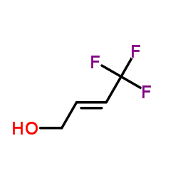 4,4,4-Trifluorobut-2-en-1-ol structure