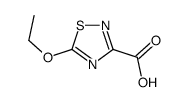 5-ethoxy-1,2,4-thiadiazole-3-carboxylic acid Structure