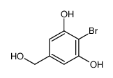 1,3-Benzenediol, 2-bromo-5-(hydroxymethyl)- (9CI) structure