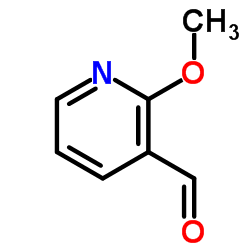 2-Methoxypyridine-3-carbaldehyde Structure