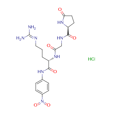 尿激酶发色底物S-2444结构式