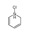 1-Chlor-1-sila-2,4-cyclohexadien结构式