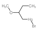 bromo(2-methoxybutyl)mercury结构式