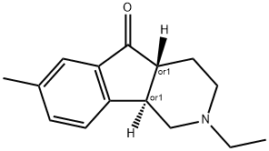 5H-Indeno[1,2-c]pyridin-5-one,2-ethyl-1,2,3,4,4a,9b-hexahydro-7-methyl-,(4aR,9bR)-rel-(9CI)结构式