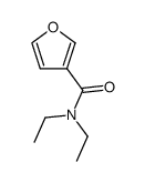 N,N-diethyl furan-3-carboxamide Structure