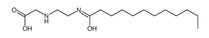 N-[2-[(1-oxododecyl)amino]ethyl]glycine Structure
