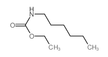 Carbamic acid,N-hexyl-, ethyl ester structure