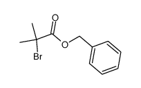 2-bromoisobutyric acid,benzyl ester结构式