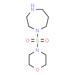 1-(Morpholine-4-sulfonyl)-[1,4]diazepane Structure