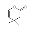 3,4-dihydro-4,4-dimethyl-2H-pyran-2-one Structure