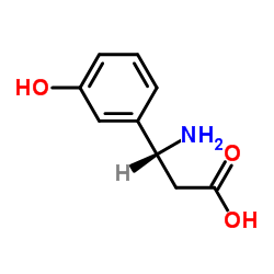 (R)-3-氨基-3-(3-羟基苯基)-丙酸结构式