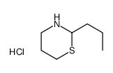 2-Propyltetrahydro-2H-1,3-thiazine hydrochloride Structure