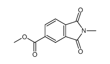 4-Carbomethoxy-N-methylphthalimide Structure