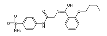 2-butoxy-N-[2-oxo-2-(4-sulfamoylanilino)ethyl]benzamide Structure