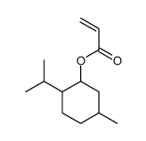 (5-methyl-2-propan-2-ylcyclohexyl) prop-2-enoate Structure