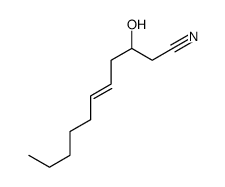 3-hydroxyundec-5-enenitrile Structure