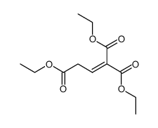 prop-1-ene-1,1,3-tricarboxylic acid triethyl ester Structure