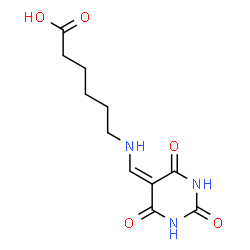 6-[(2,4,6-TRIOXO-TETRAHYDRO-PYRIMIDIN-5-YLIDENEMETHYL)-AMINO]-HEXANOIC ACID picture