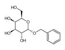 Benzyl α-D-galactopyranoside structure