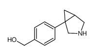[4-(3-azabicyclo[3.1.0]hexan-1-yl)phenyl]methanol Structure