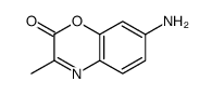 7-amino-3-methyl-1,4-benzoxazin-2-one Structure