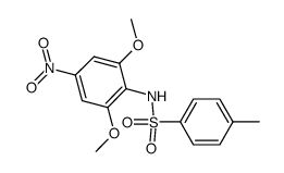 N-tosyl-2,6-dimethoxy-4-nitroaniline Structure