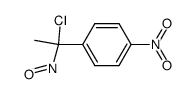 4-Nitro-1-(1-chlor-1-nitroso-ethyl)-benzol结构式