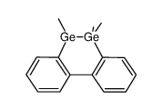 dibenzo[c,e]-1,1,2,2-tetramethyl-1,2-digermacyclohexa-3,5-diene Structure