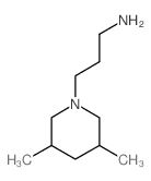 3-(3,5-dimethylpiperidin-1-yl)propan-1-amine Structure