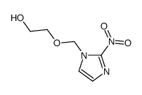 2-[(2-nitroimidazol-1-yl)methoxy]ethanol结构式