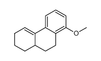 (+/-)-1,2,3,9,10,10a-hexahydro-8-methoxyphenanthrene Structure