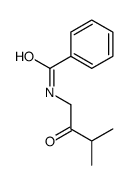N-(3-methyl-2-oxobutyl)benzamide Structure