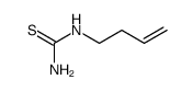 1-(3-butenyl)-2-thiourea结构式