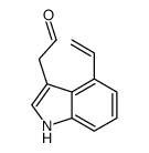 2-(4-ethenyl-1H-indol-3-yl)acetaldehyde Structure
