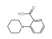 3-哌啶吡啶-2-羧酸结构式
