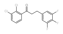 2',3'-DICHLORO-3-(3,4,5-TRIFLUOROPHENYL)PROPIOPHENONE structure