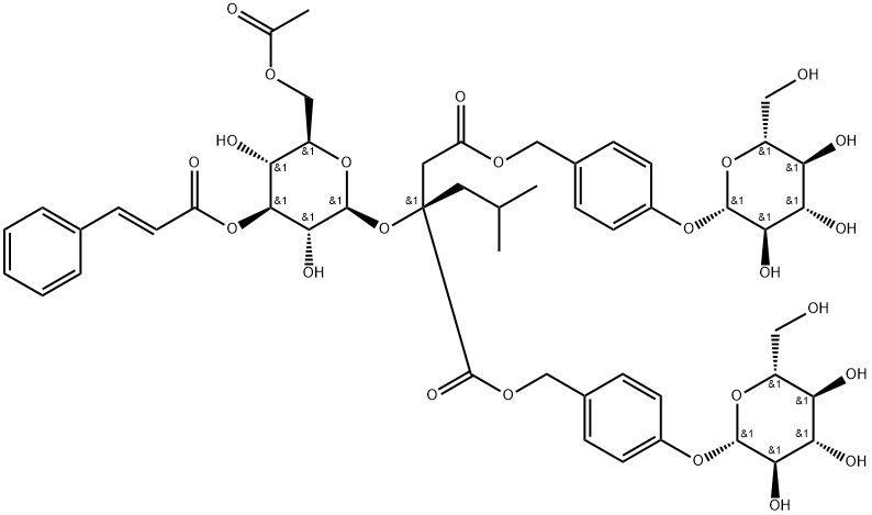 Gymnoside VII structure