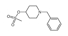 1-benzyl-piperidin-4-yl methanesulfonate Structure