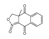 3a-methyl-1-oxido-3H-benzo[f][2,1]benzoxazol-1-ium-4,9-dione Structure