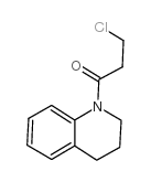 1-(3-chloropropanoyl)-1,2,3,4-tetrahydroquinoline Structure