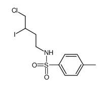 N-(4-chloro-3-iodobutyl)-4-methylbenzenesulfonamide结构式