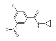 3-Bromo-N-cyclopropyl-5-nitrobenzamide picture