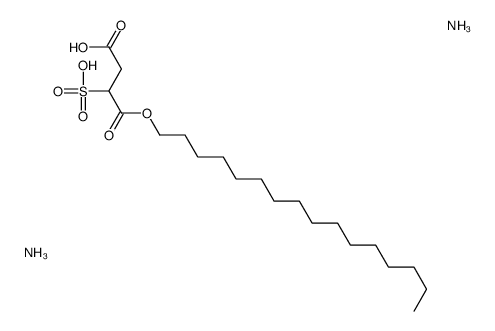 diammonium 1-hexadecyl 2-sulphonatosuccinate picture