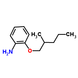 2-[(2-Methylpentyl)oxy]aniline Structure