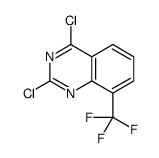 2,4-Dichloro-8-(trifluoromethyl)quinazoline结构式