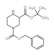 TERT-BUTYL-4-CBZ-PIPERAZINE-2-CARBOXYLATE Structure