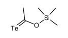 Telluroessigsaeuretrimethylsilylester Structure