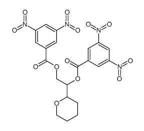 opt.inakt. 1,2-Bis-<3,5-dinitro-benzoyloxy>-1--aethan结构式